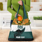 AUNZ Rugby Custom Grocery Bag Australia Kangaroo New Zealand Silver Fern - Aussie Hoodie