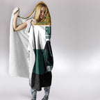 AUNZ Rugby Custom Hooded Blanket Australia Kangaroo New Zealand Silver Fern - Aussie Hoodie