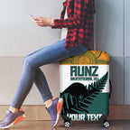 AUNZ Rugby Custom Luggage Cover Australia Kangaroo New Zealand Silver Fern - Aussie Hoodie
