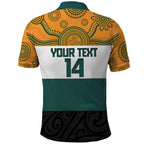 AUNZ Rugby Custom Polo Shirt Australia Kangaroo New Zealand Silver Fern - Aussie Hoodie