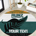 AUNZ Rugby Custom Round Carpet Australia Kangaroo New Zealand Silver Fern - Aussie Hoodie