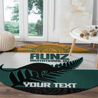 AUNZ Rugby Custom Round Carpet Australia Kangaroo New Zealand Silver Fern - Aussie Hoodie