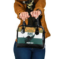 AUNZ Rugby Custom Shoulder Handbag Australia Kangaroo New Zealand Silver Fern - Aussie Hoodie