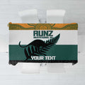 AUNZ Rugby Custom Tablecloth Australia Kangaroo New Zealand Silver Fern - Aussie Hoodie