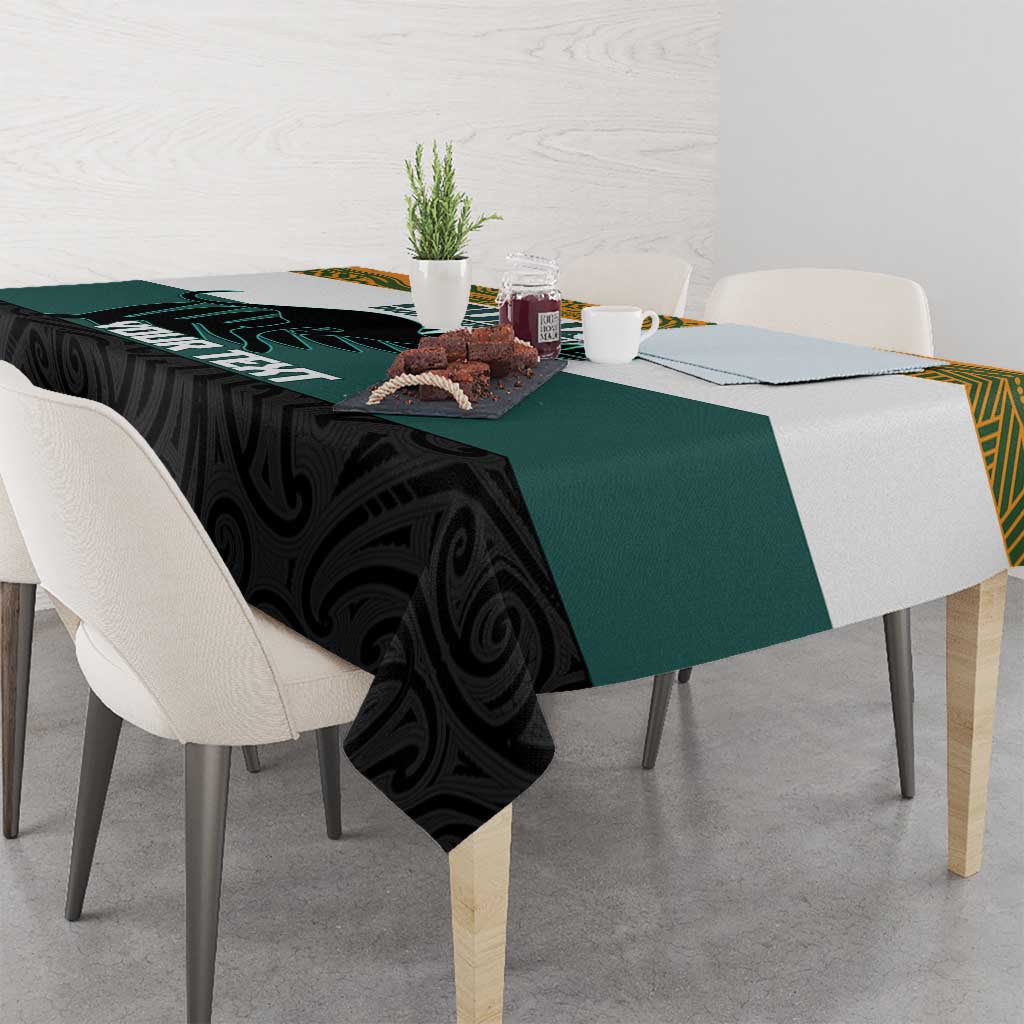 AUNZ Rugby Custom Tablecloth Australia Kangaroo New Zealand Silver Fern - Aussie Hoodie