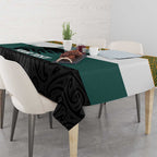 AUNZ Rugby Custom Tablecloth Australia Kangaroo New Zealand Silver Fern - Aussie Hoodie
