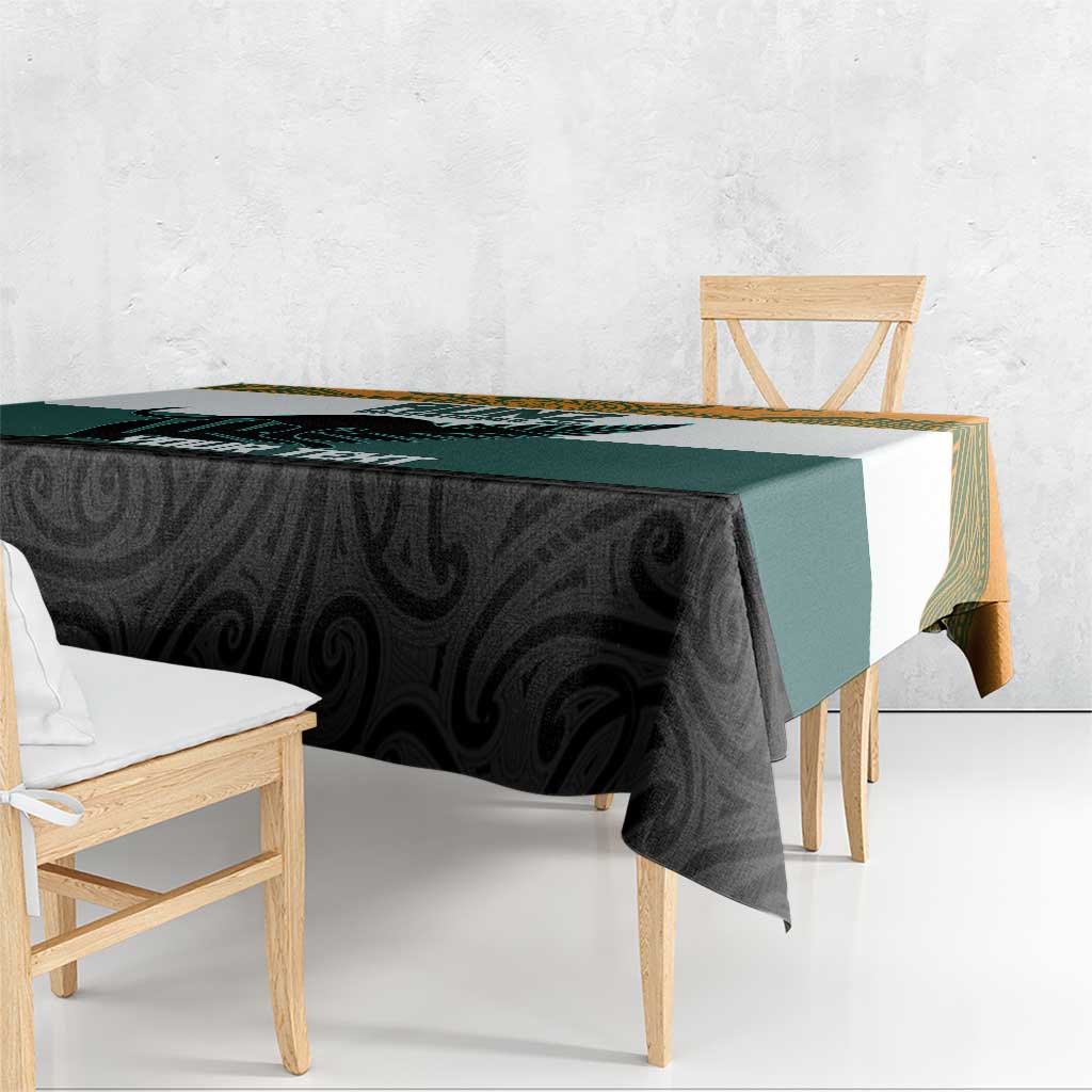 AUNZ Rugby Custom Tablecloth Australia Kangaroo New Zealand Silver Fern - Aussie Hoodie