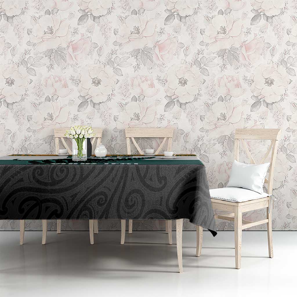 AUNZ Rugby Custom Tablecloth Australia Kangaroo New Zealand Silver Fern - Aussie Hoodie
