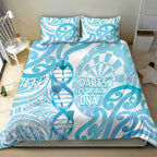 New Zealand Darts Bedding Set Aotearoa Maori Its In My DNA White - Aussie Hoodie