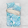 New Zealand Darts Bedding Set Aotearoa Maori Its In My DNA White - Aussie Hoodie