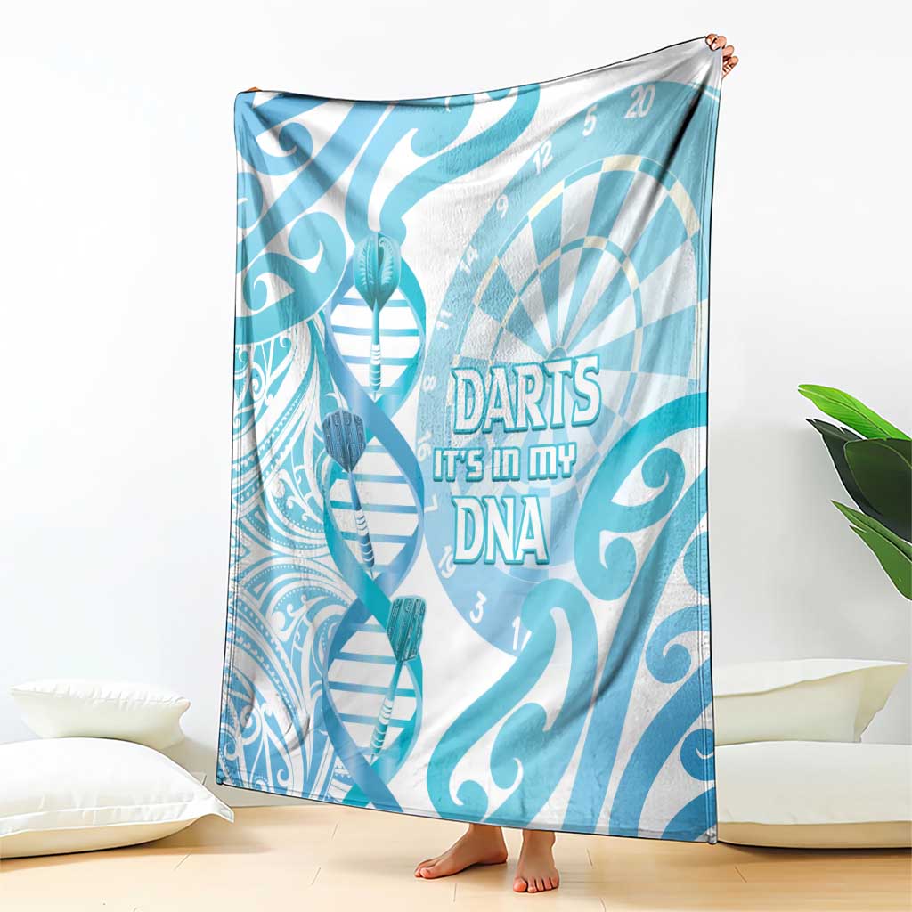 New Zealand Darts Blanket Aotearoa Maori Its In My DNA White - Aussie Hoodie