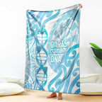 New Zealand Darts Blanket Aotearoa Maori Its In My DNA White - Aussie Hoodie