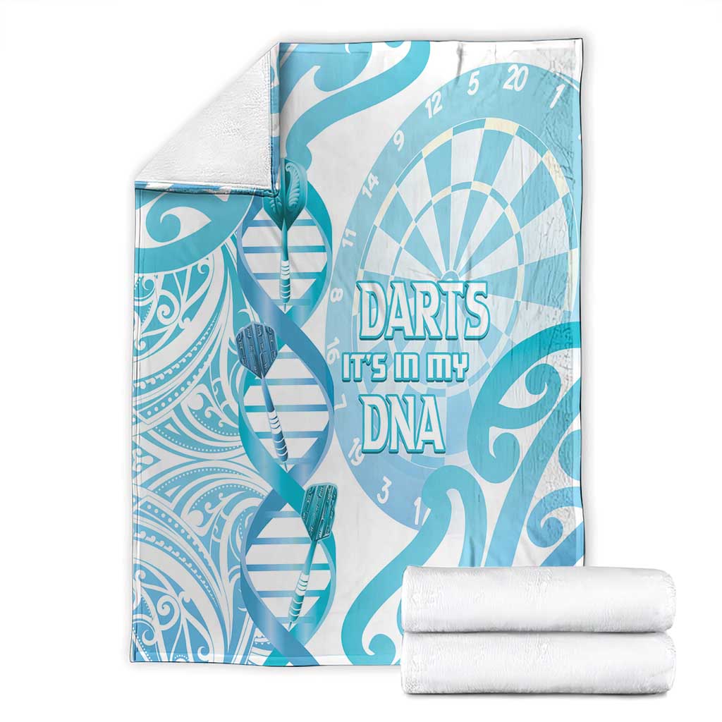 New Zealand Darts Blanket Aotearoa Maori Its In My DNA White - Aussie Hoodie
