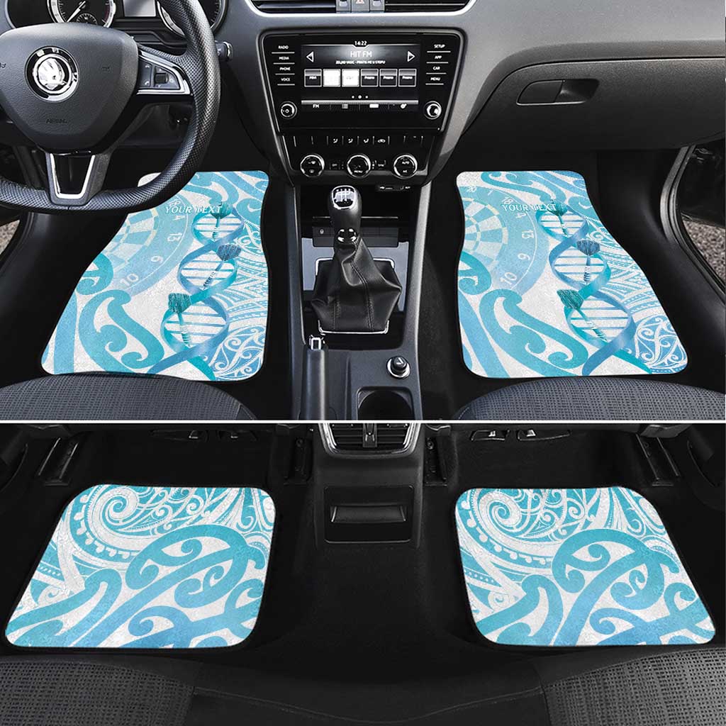 New Zealand Darts Car Mats Aotearoa Maori Its In My DNA White - Aussie Hoodie