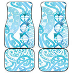 New Zealand Darts Car Mats Aotearoa Maori Its In My DNA White - Aussie Hoodie