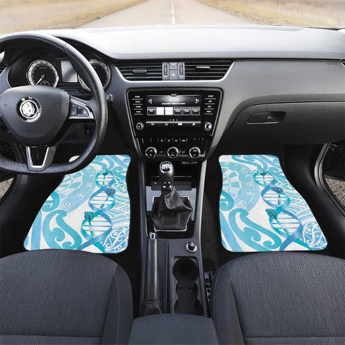 New Zealand Darts Car Mats Aotearoa Maori Its In My DNA White - Aussie Hoodie