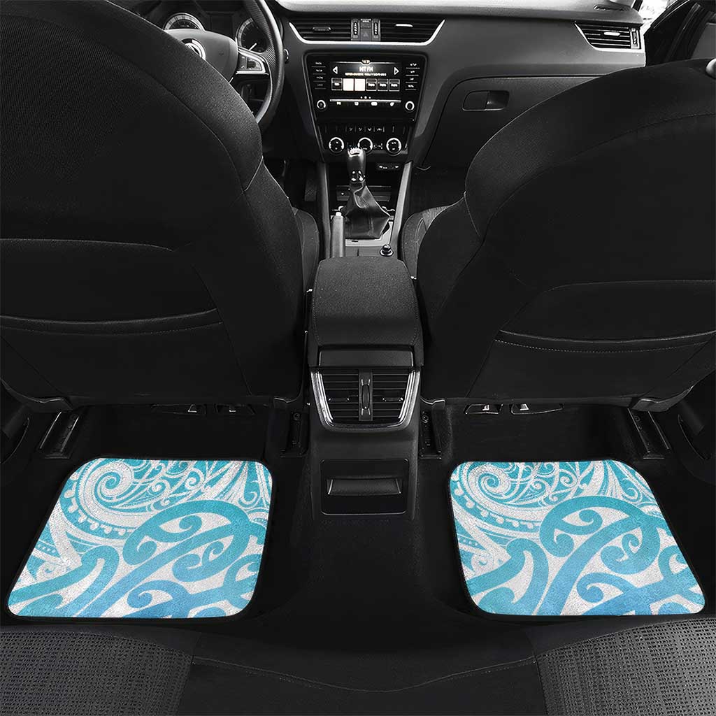 New Zealand Darts Car Mats Aotearoa Maori Its In My DNA White - Aussie Hoodie