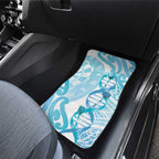 New Zealand Darts Car Mats Aotearoa Maori Its In My DNA White - Aussie Hoodie