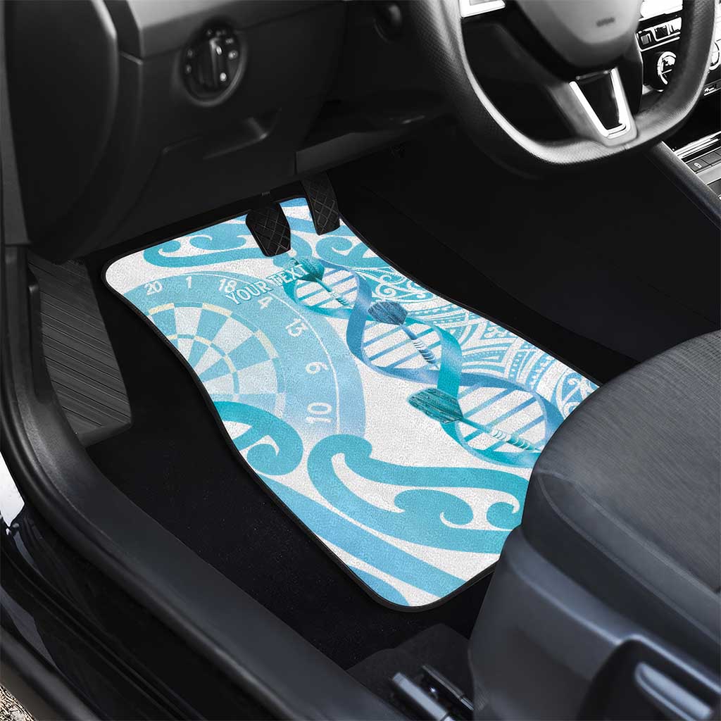 New Zealand Darts Car Mats Aotearoa Maori Its In My DNA White - Aussie Hoodie