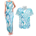 Personalised New Zealand Darts Couples Matching Tank Maxi Dress and Hawaiian Shirt Aotearoa Maori Its In My DNA White - Aussie Hoodie