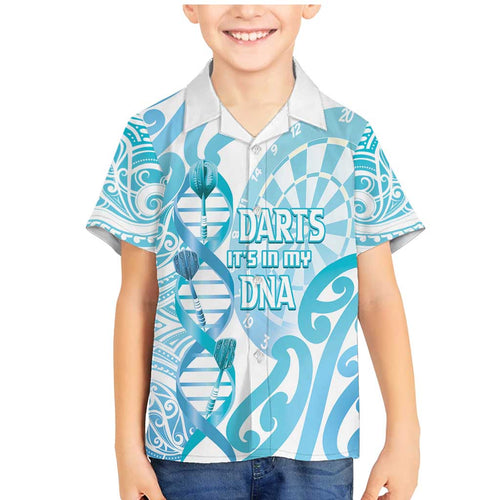 Personalised New Zealand Darts Family Matching Mermaid Dress and Hawaiian Shirt Aotearoa Maori Its In My DNA White - Aussie Hoodie