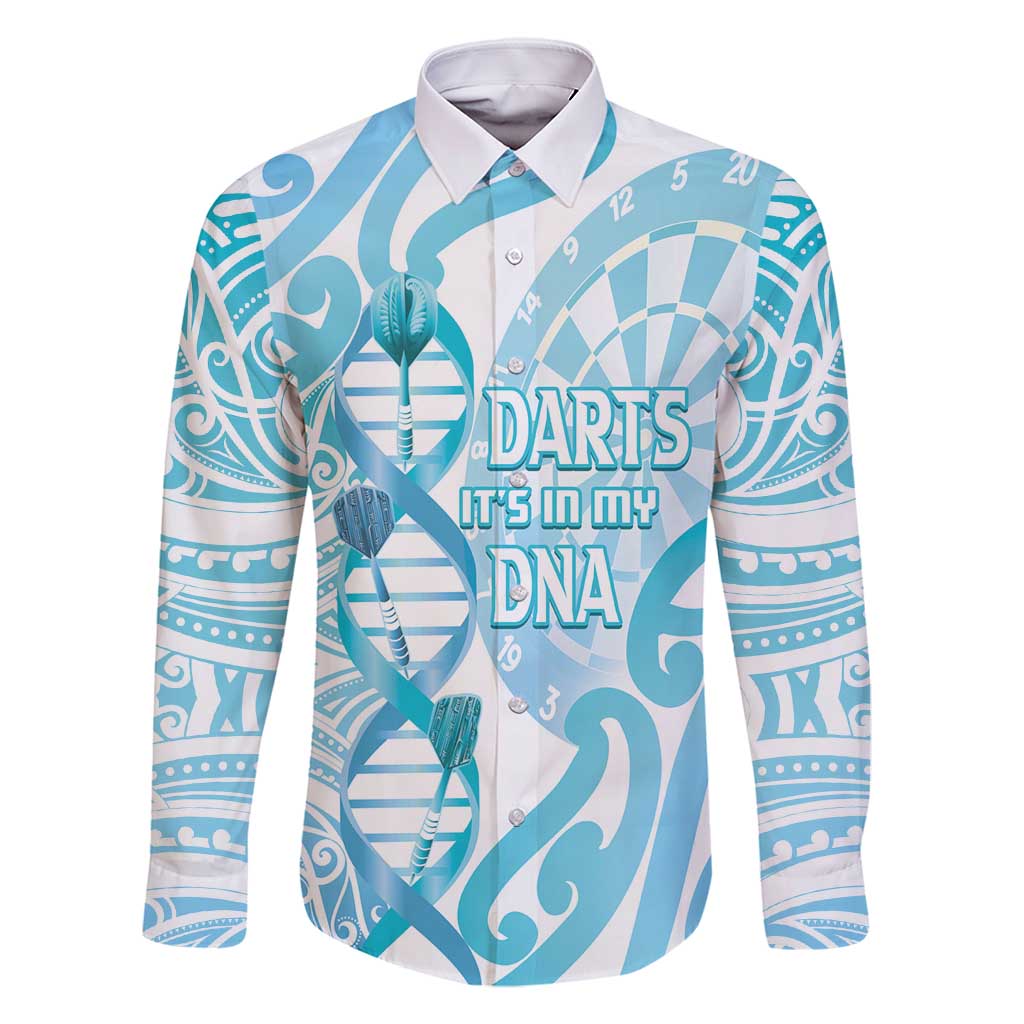 Personalised New Zealand Darts Family Matching Off Shoulder Maxi Dress and Hawaiian Shirt Aotearoa Maori Its In My DNA White - Aussie Hoodie