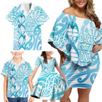 Personalised New Zealand Darts Family Matching Off Shoulder Short Dress and Hawaiian Shirt Aotearoa Maori Its In My DNA White - Aussie Hoodie