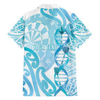 Personalised New Zealand Darts Family Matching Short Sleeve Bodycon Dress and Hawaiian Shirt Aotearoa Maori Its In My DNA White - Aussie Hoodie