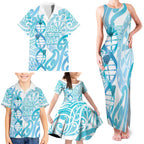 Personalised New Zealand Darts Family Matching Tank Maxi Dress and Hawaiian Shirt Aotearoa Maori Its In My DNA White - Aussie Hoodie