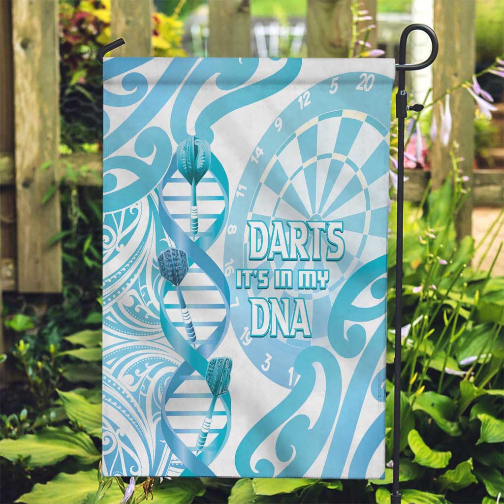 New Zealand Darts Garden Flag Aotearoa Maori Its In My DNA White - Aussie Hoodie