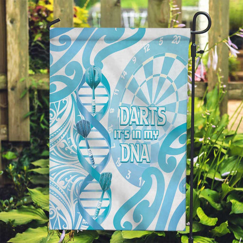New Zealand Darts Garden Flag Aotearoa Maori Its In My DNA White - Aussie Hoodie
