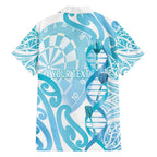 Personalised New Zealand Darts Hawaiian Shirt Aotearoa Maori Its In My DNA White - Aussie Hoodie