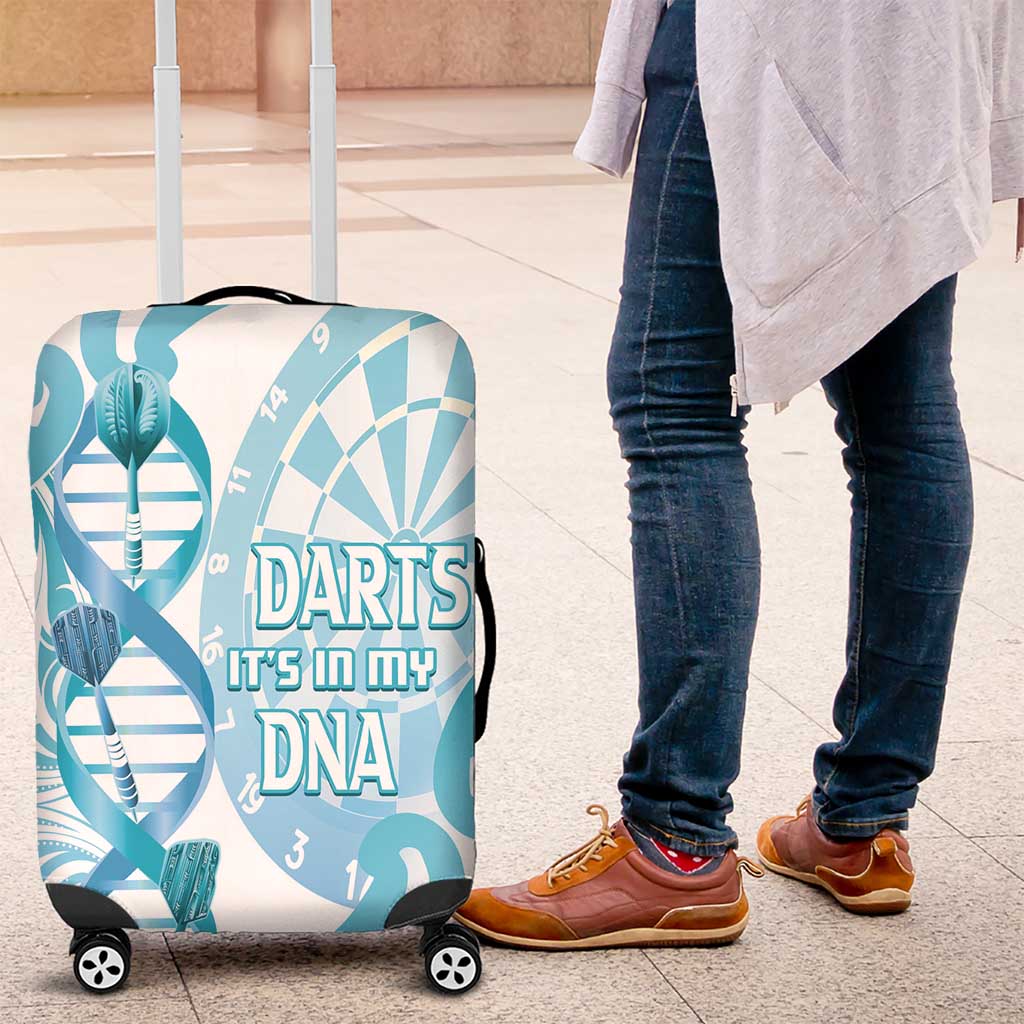 New Zealand Darts Luggage Cover Aotearoa Maori Its In My DNA White - Aussie Hoodie