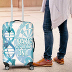 New Zealand Darts Luggage Cover Aotearoa Maori Its In My DNA White - Aussie Hoodie