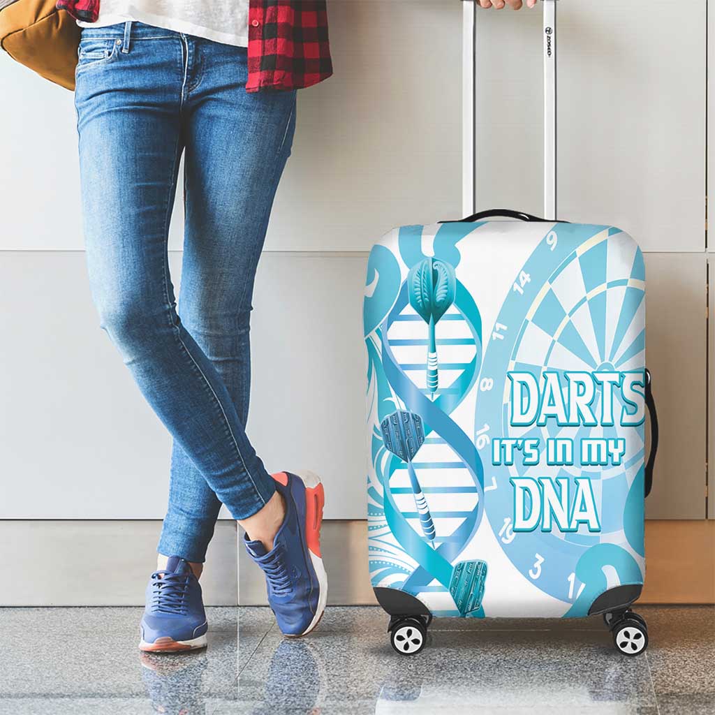 New Zealand Darts Luggage Cover Aotearoa Maori Its In My DNA White - Aussie Hoodie