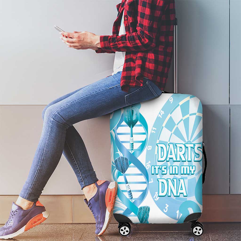 New Zealand Darts Luggage Cover Aotearoa Maori Its In My DNA White - Aussie Hoodie