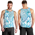 Personalised New Zealand Darts Men Tank Top Aotearoa Maori Its In My DNA White - Aussie Hoodie