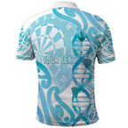 Personalised New Zealand Darts Polo Shirt Aotearoa Maori Its In My DNA White - Aussie Hoodie