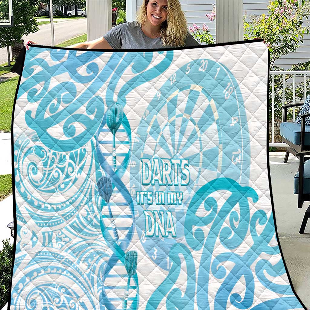 New Zealand Darts Quilt Aotearoa Maori Its In My DNA White - Aussie Hoodie