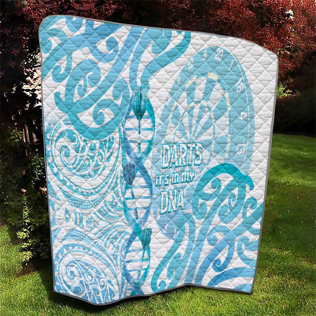 New Zealand Darts Quilt Aotearoa Maori Its In My DNA White - Aussie Hoodie