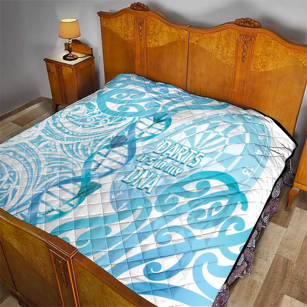 New Zealand Darts Quilt Aotearoa Maori Its In My DNA White - Aussie Hoodie
