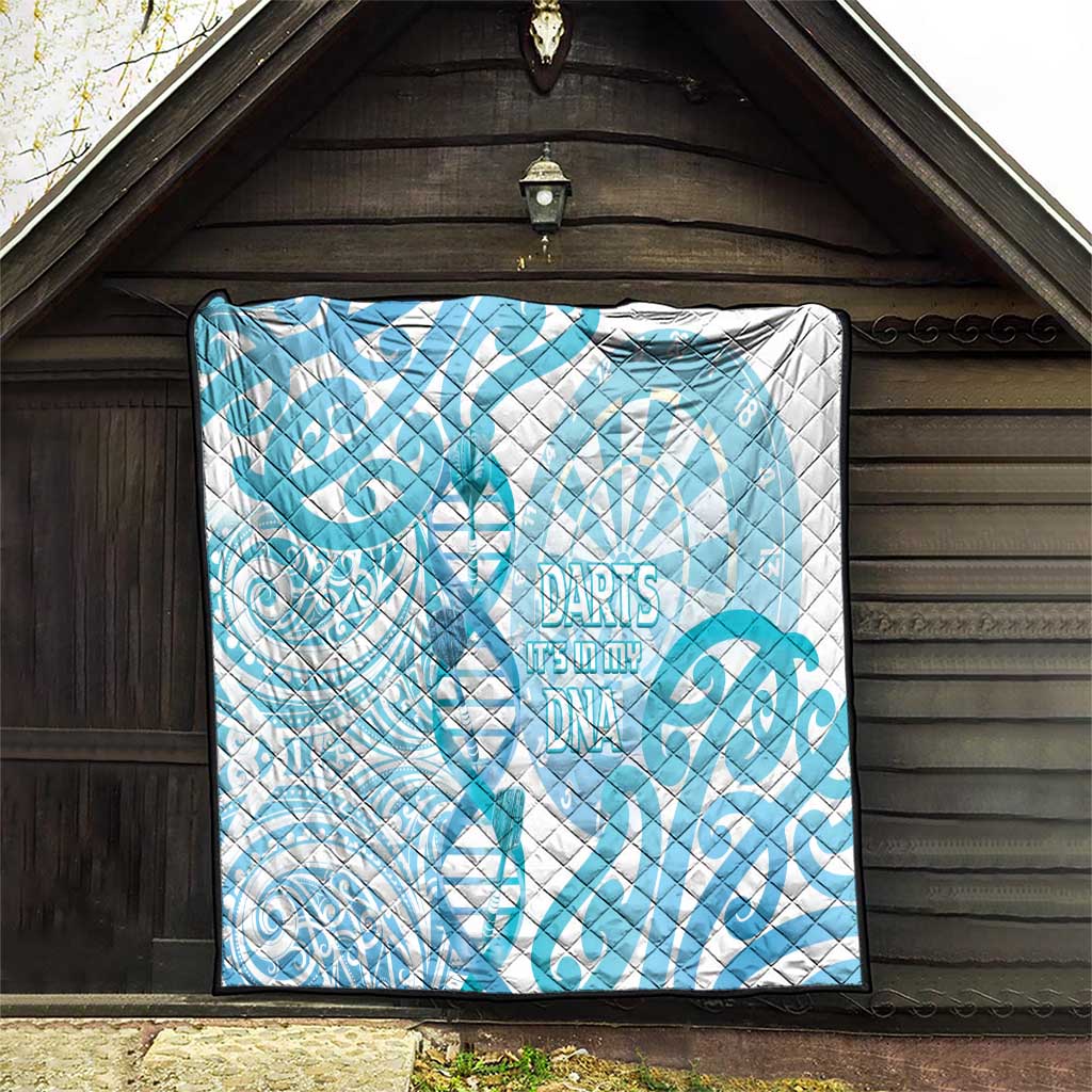 New Zealand Darts Quilt Aotearoa Maori Its In My DNA White - Aussie Hoodie
