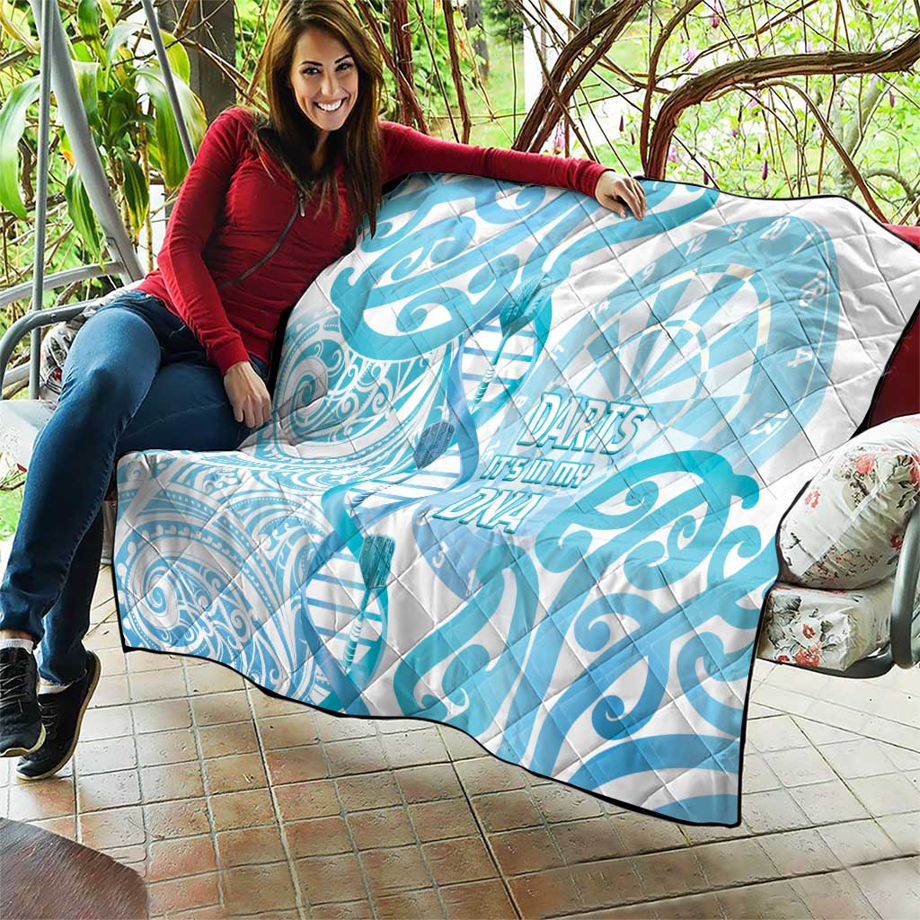 New Zealand Darts Quilt Aotearoa Maori Its In My DNA White - Aussie Hoodie