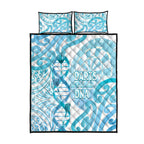 New Zealand Darts Quilt Bed Set Aotearoa Maori Its In My DNA White - Aussie Hoodie