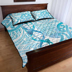 New Zealand Darts Quilt Bed Set Aotearoa Maori Its In My DNA White - Aussie Hoodie
