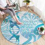 New Zealand Darts Round Carpet Aotearoa Maori Its In My DNA White - Aussie Hoodie