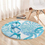 New Zealand Darts Round Carpet Aotearoa Maori Its In My DNA White - Aussie Hoodie