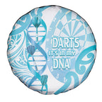 New Zealand Darts Spare Tire Cover Aotearoa Maori Its In My DNA White - Aussie Hoodie