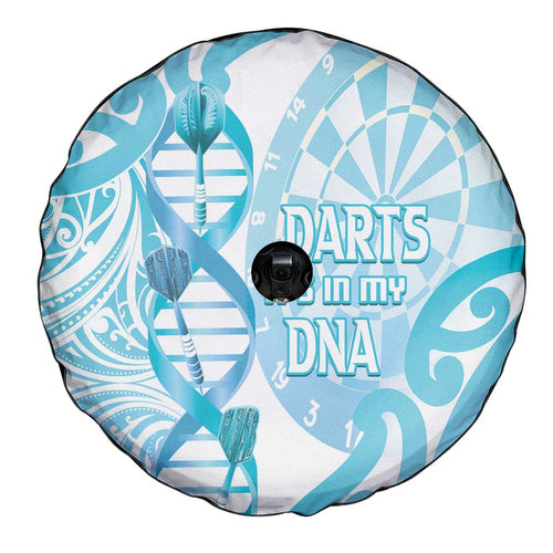 New Zealand Darts Spare Tire Cover Aotearoa Maori Its In My DNA White - Aussie Hoodie