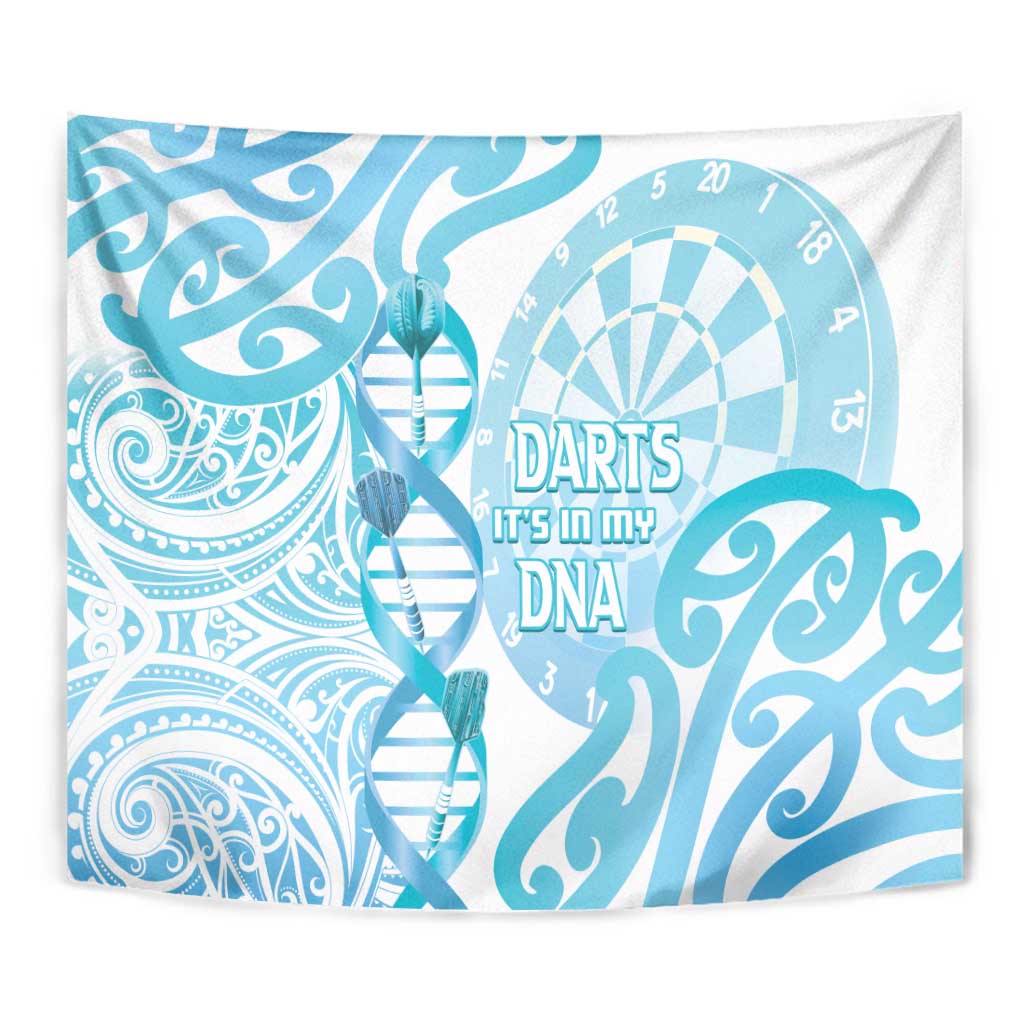 New Zealand Darts Tapestry Aotearoa Maori Its In My DNA White - Aussie Hoodie